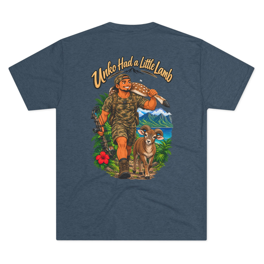 Hike-Hike Little Lamb Hiker Illustration T-Shirt