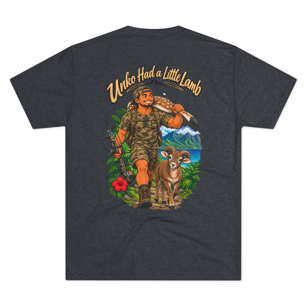 Hike-Hike Little Lamb Hiker Illustration T-Shirt
