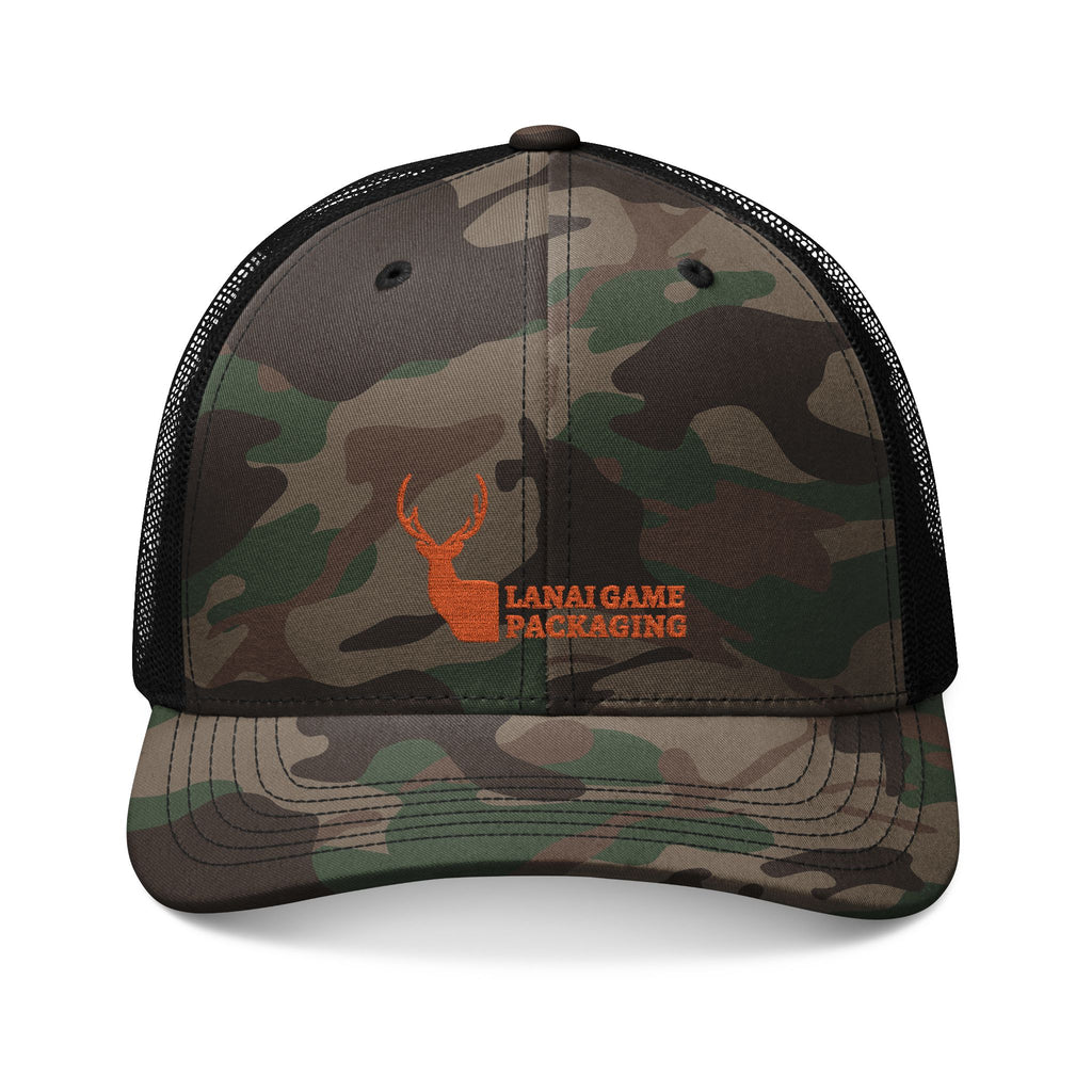 Camouflage Trucker Hat (Embroidery)
