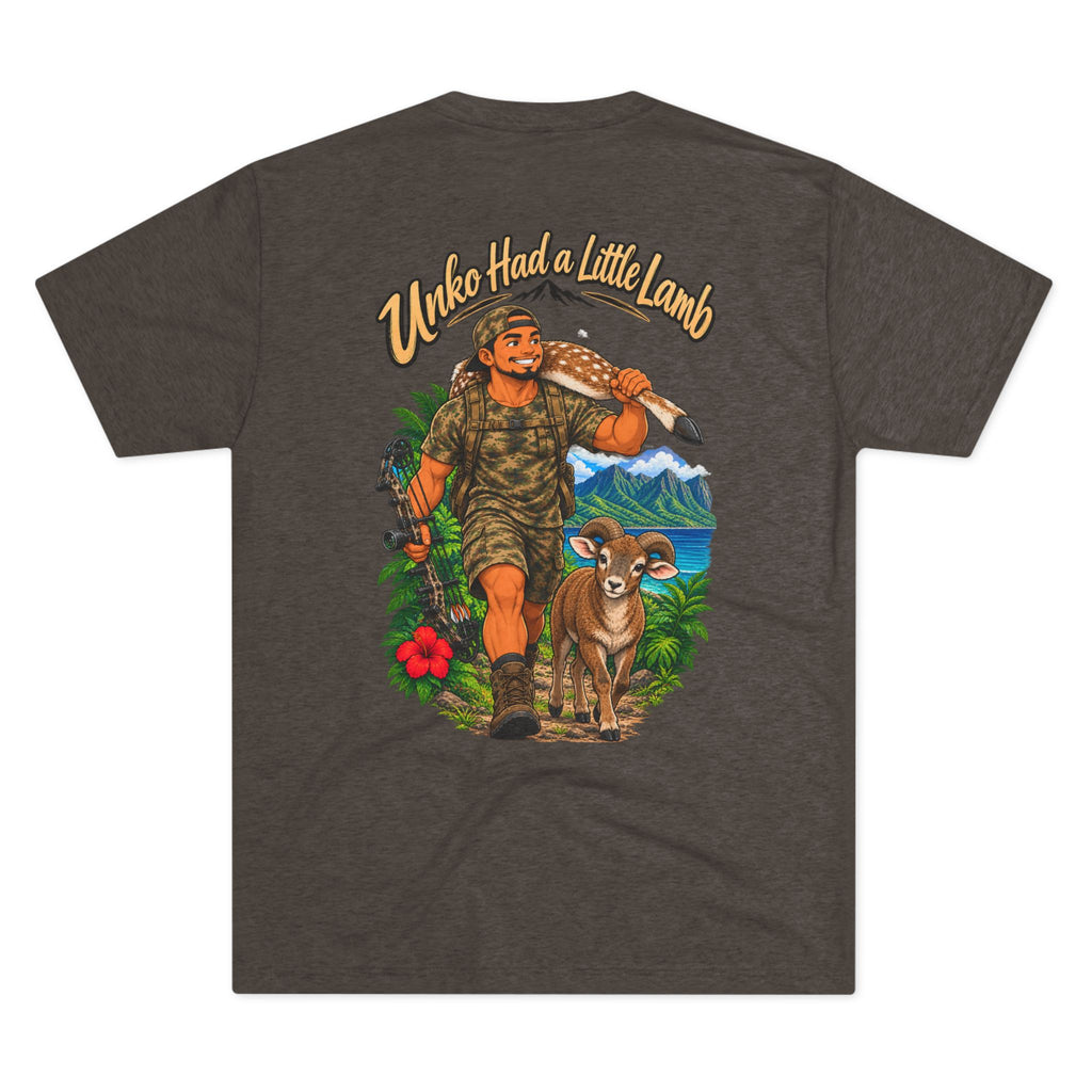 Hike-Hike Little Lamb Hiker Illustration T-Shirt