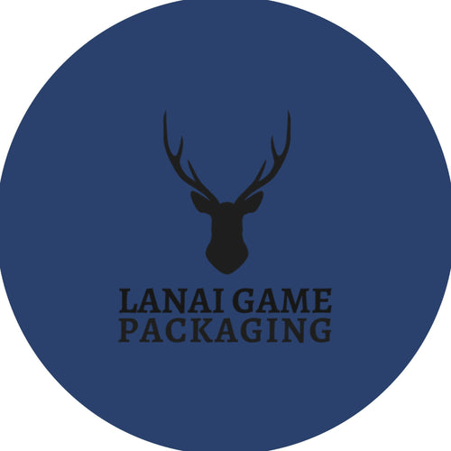Deer Antler Lanai Game Packaging Faux Leather Patch
